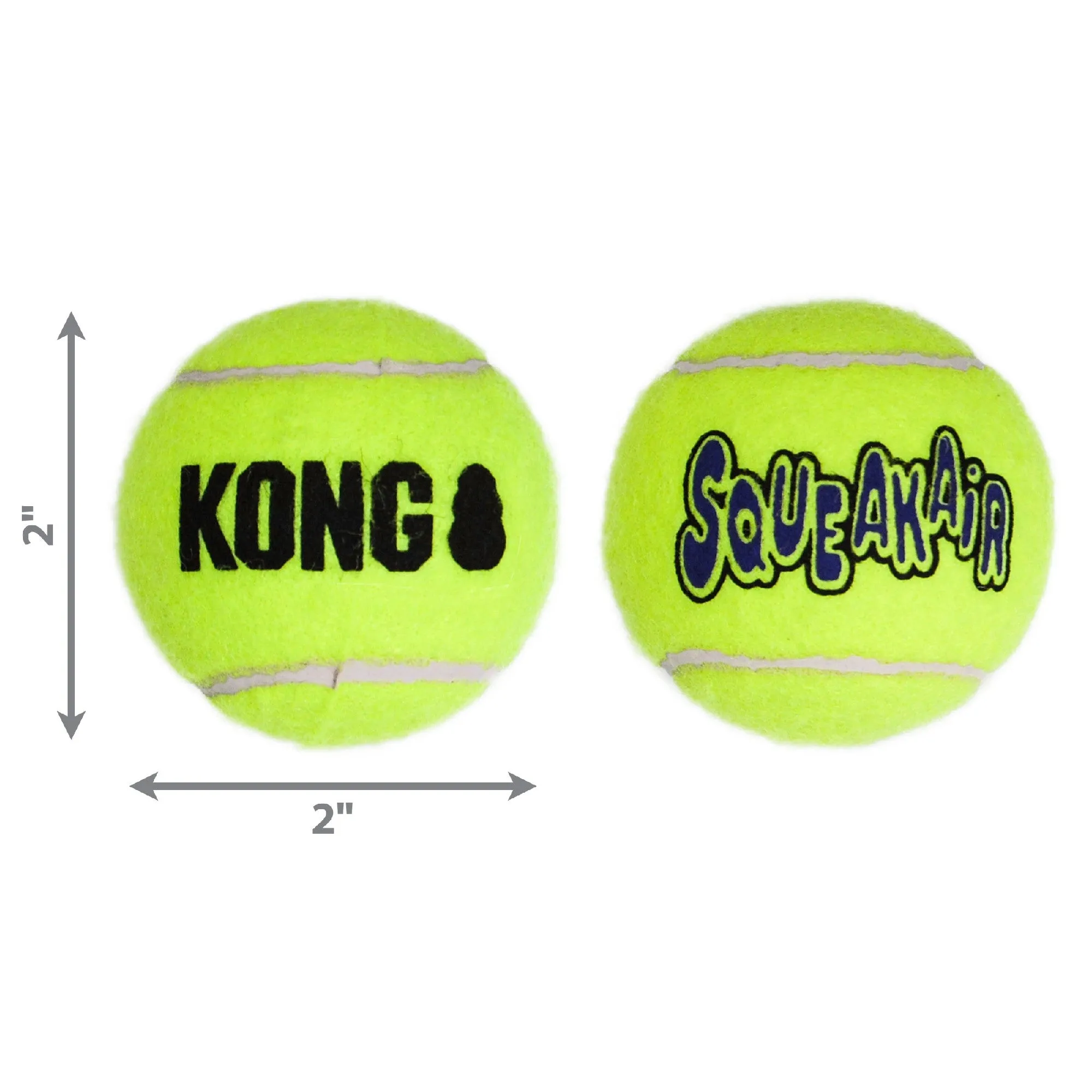 KONG AIRDOG SQUEAKER BALLS SM