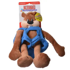 KONG Puzzlements Beaver Dog Toy Large