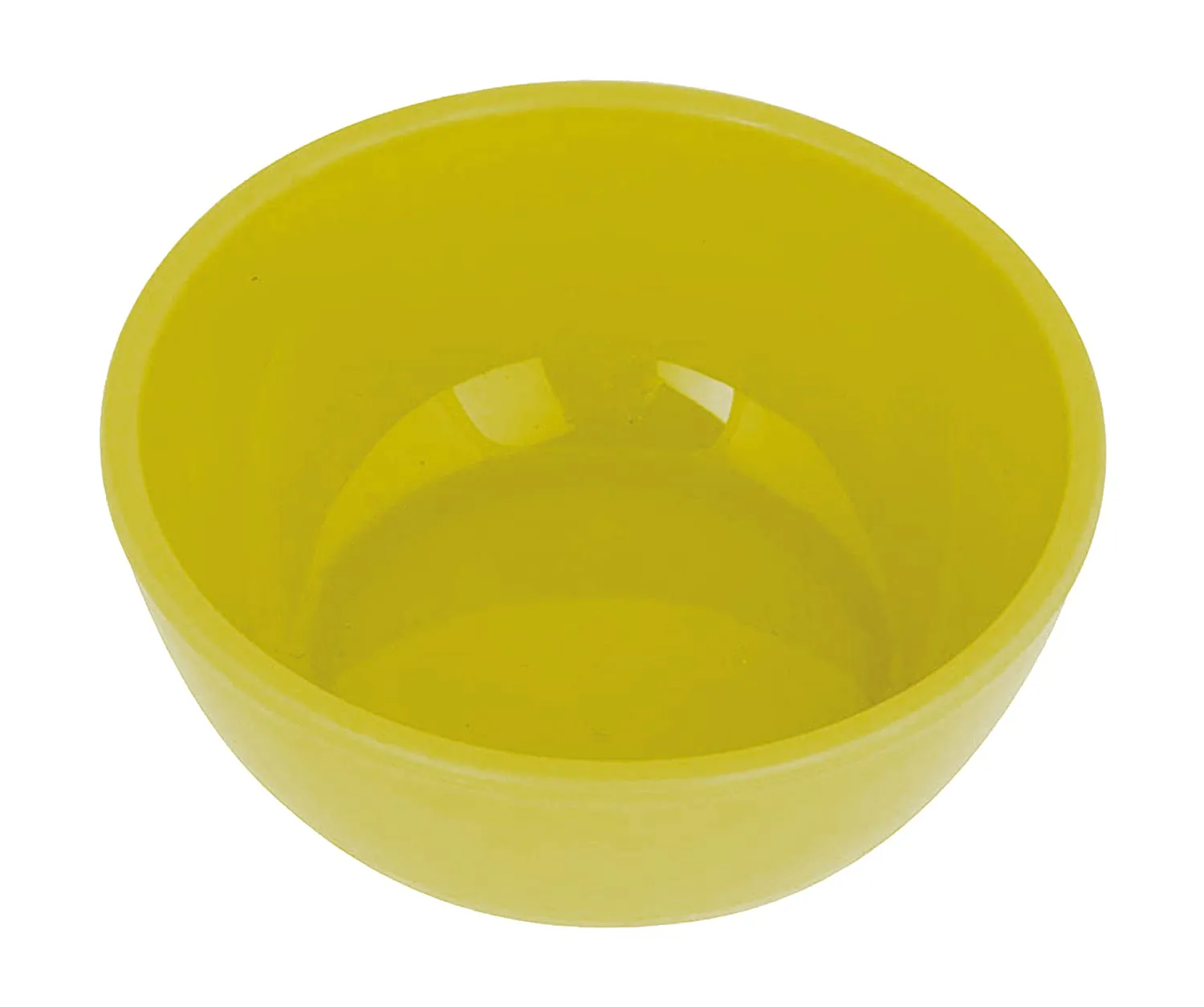 Kuber Industries Plastic Solid Bowl - 250ml, Set of 6, Green