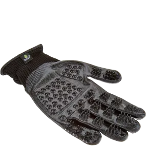 Large Black Deshedding Gloves by HandsOn Gloves
