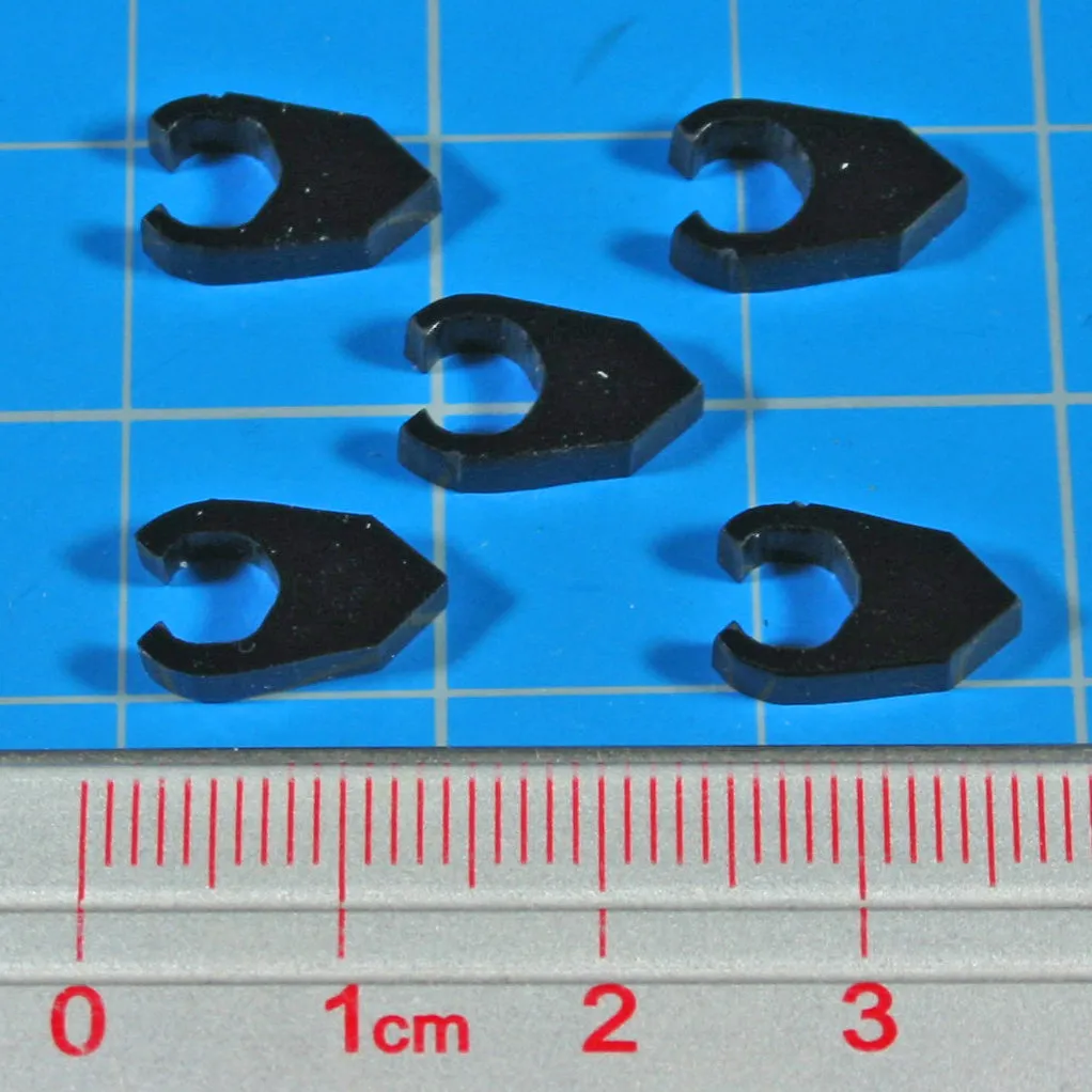 LITKO Heavy Duty Peg Pointers, Black (5)