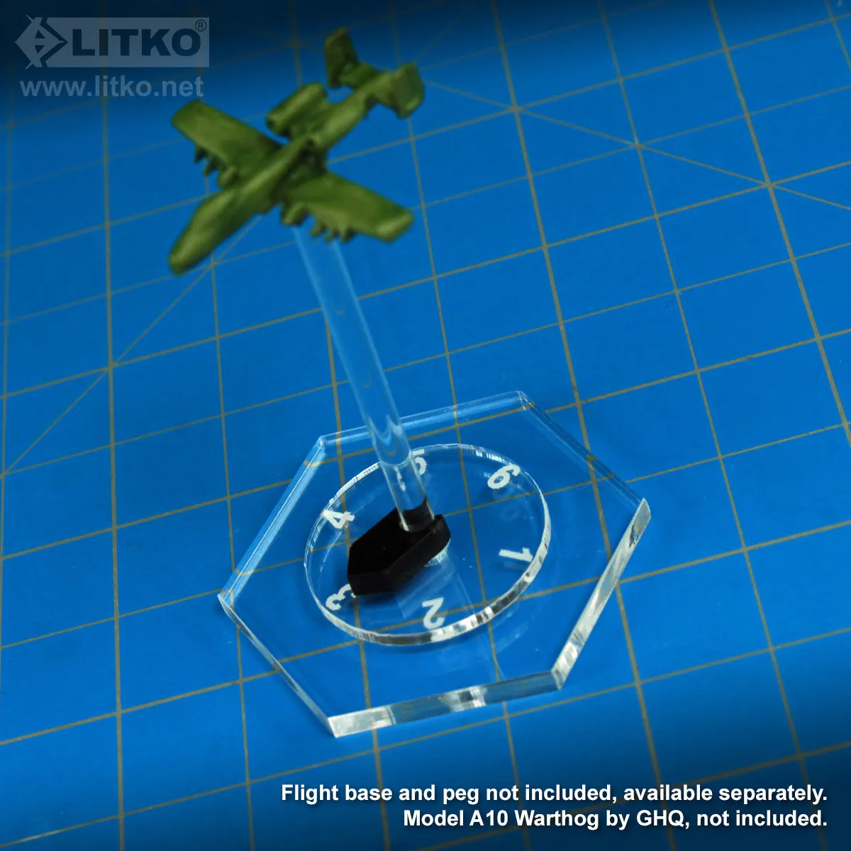 LITKO Standard Flight Stand Dials 1-6 with Pointers (10)