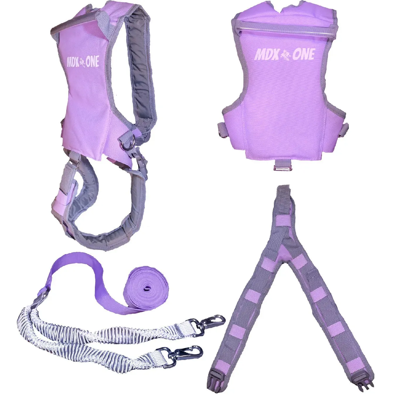 MDXONE Kids Ski Harness The Static 9' Rope