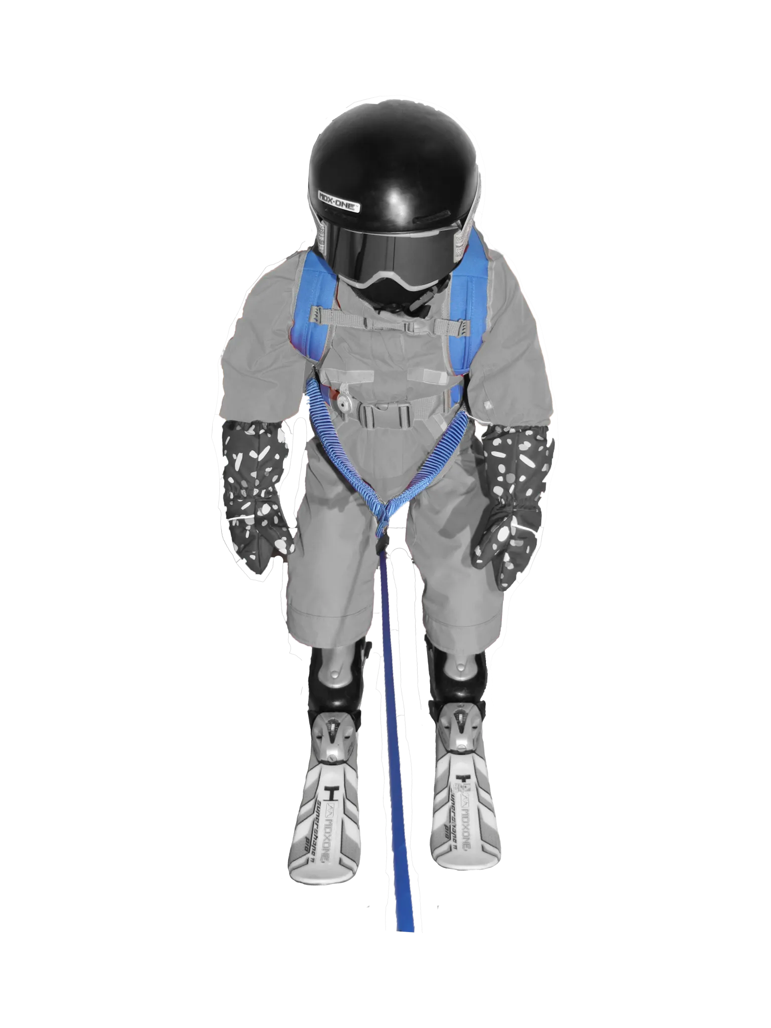 MDXONE Kids Ski Harness The Static 9' Rope