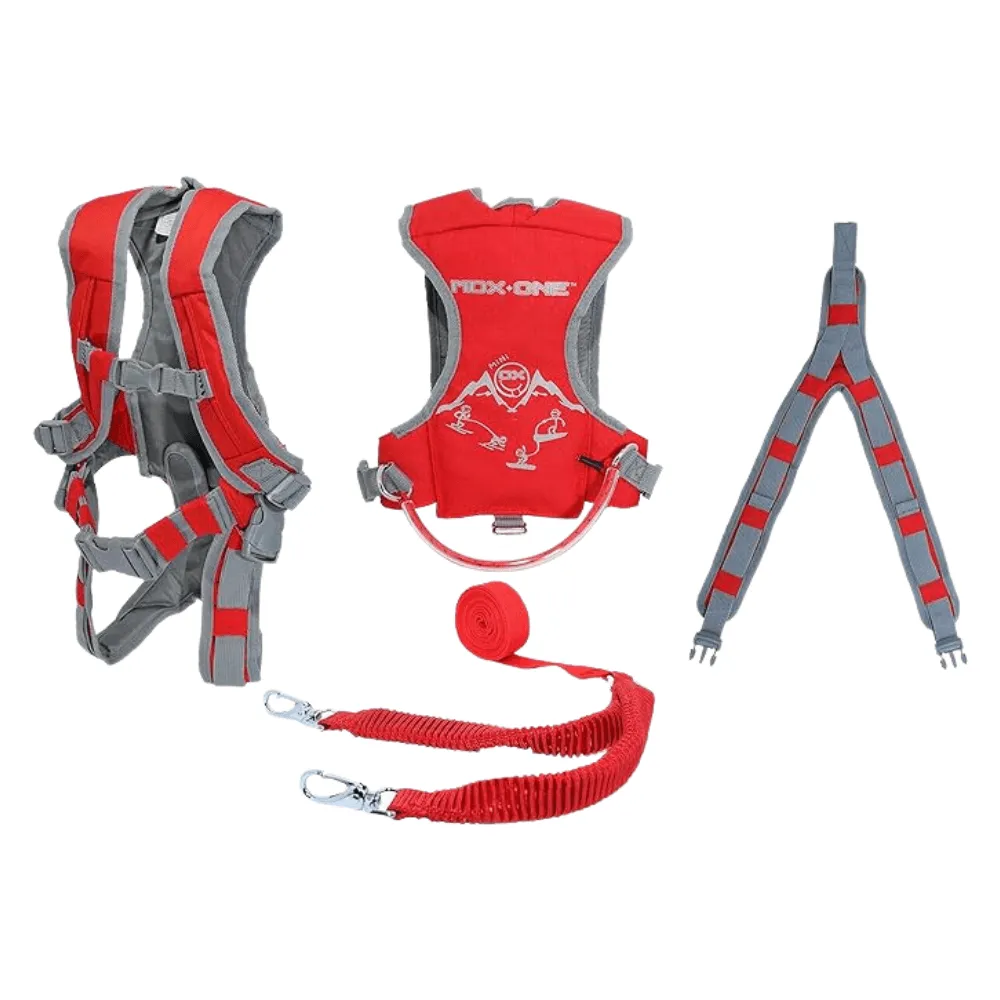 MDXONE Kids Ski Harness The Static 9' Rope