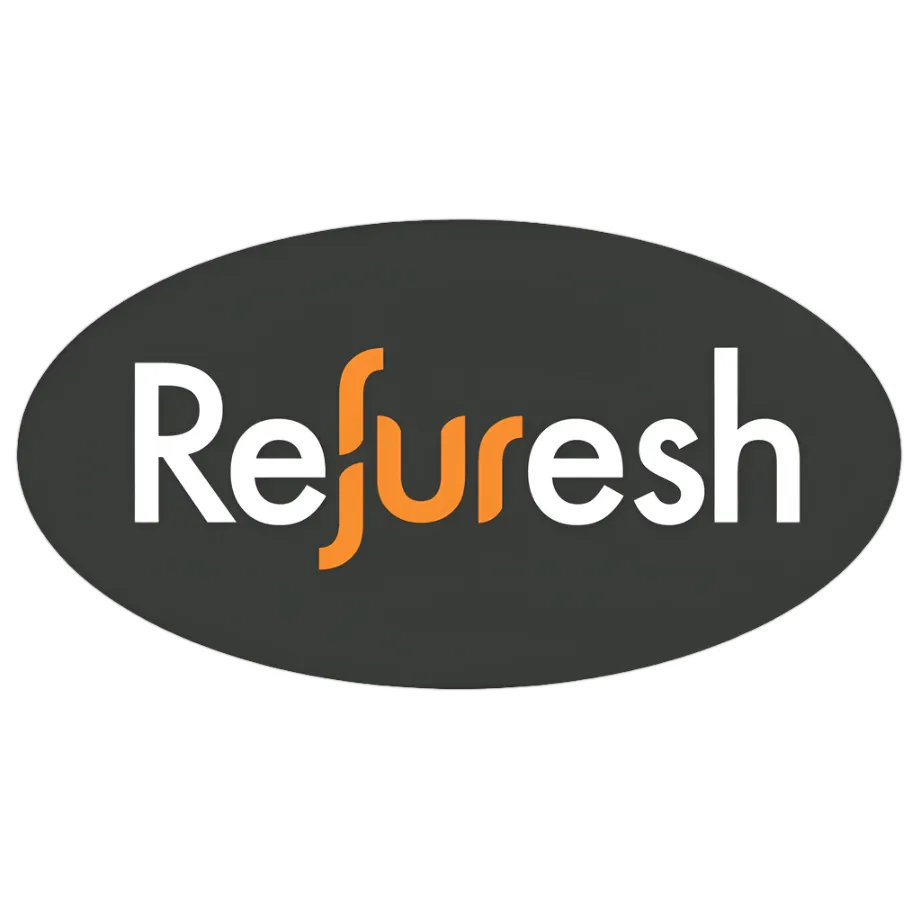 Medium Deshedding Tool Blue For Long Coat Dogs by Refuresh