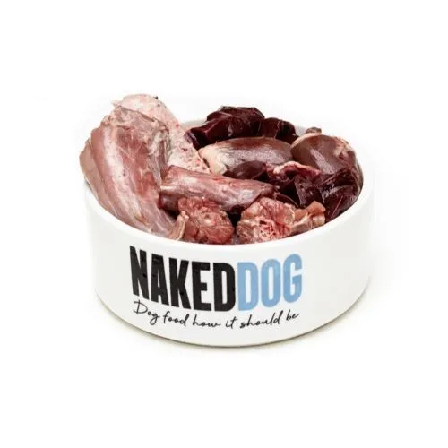 Naked Dog Adult Pure Turkey Raw Frozen Dog Food - 2 x 500g