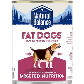 Natural Balance Targeted Nutrition Low Calorie Canned Dog Food 13oz