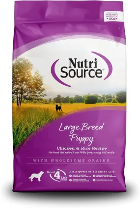 Nutrisource K9 Large Breed Puppy Chicken Dry Dog Food, 6lb
