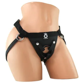 Pipedream King Cock Fit-Rite Harness in Black