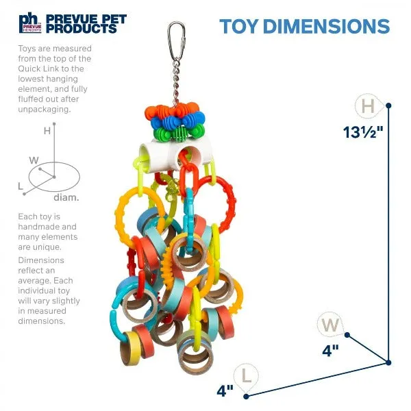 Prevue Pet Products Loops 'n Rings Bird Toy