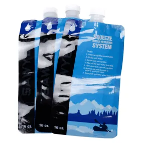 Sawyer Squeezable Pouch .5, 1 and 2 Liter