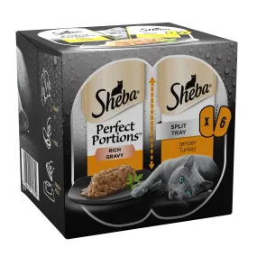 Sheba Perfect Portions Turkey Gravy 8x 3x75g - DECEMBER SPECIAL OFFER - 2% OFF