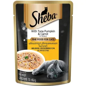 Sheba Tuna Pumpkin & Carrot in Gravy