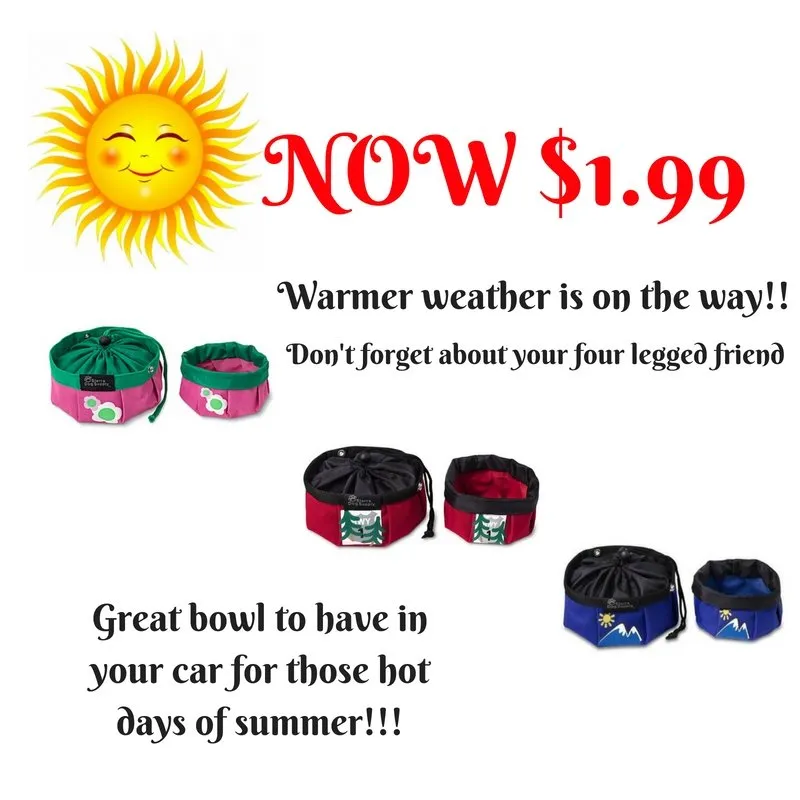 Sierra Dog Supply - Travel Bowl - Small SALE