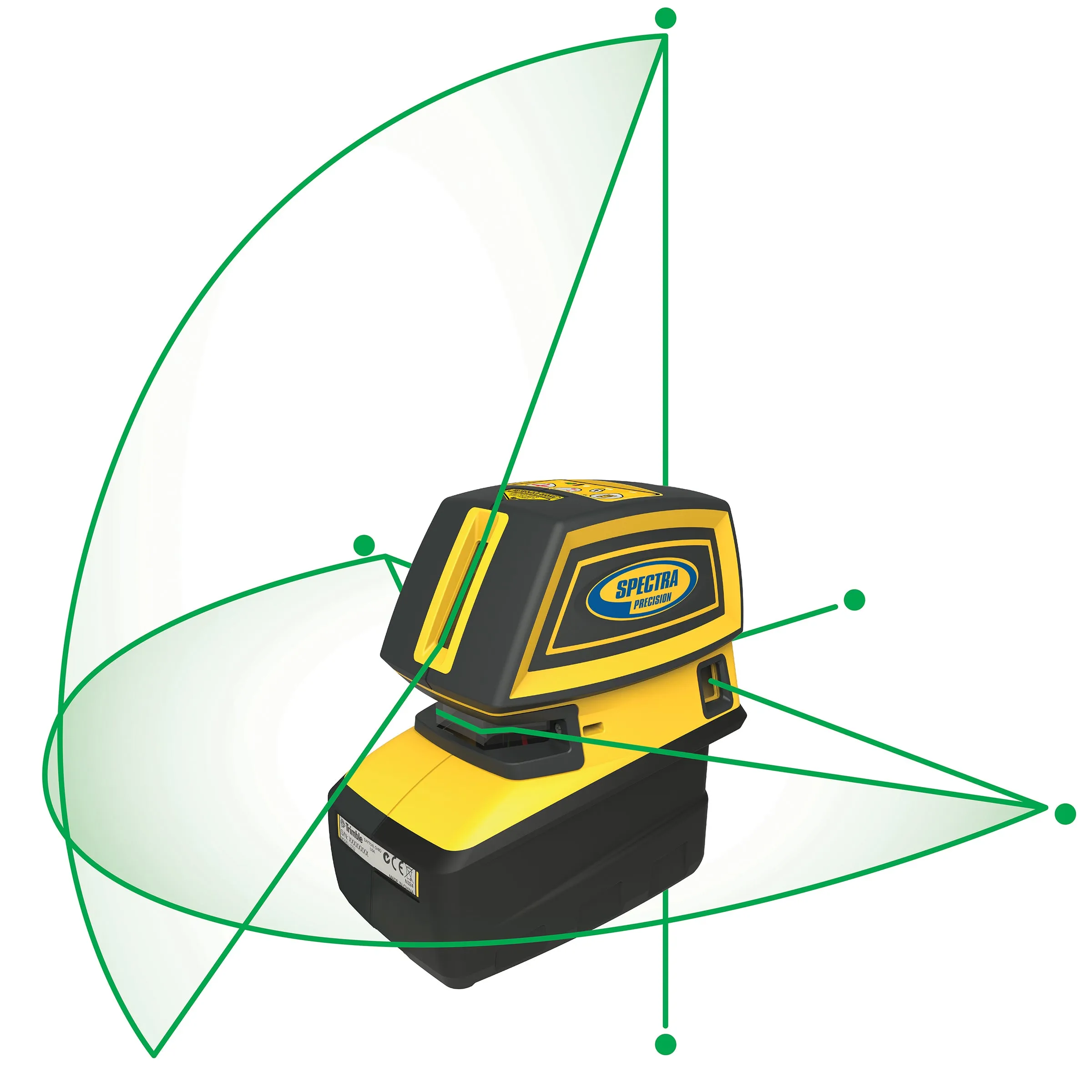 Spectra Precision LT52G Green Point & Crossline Laser