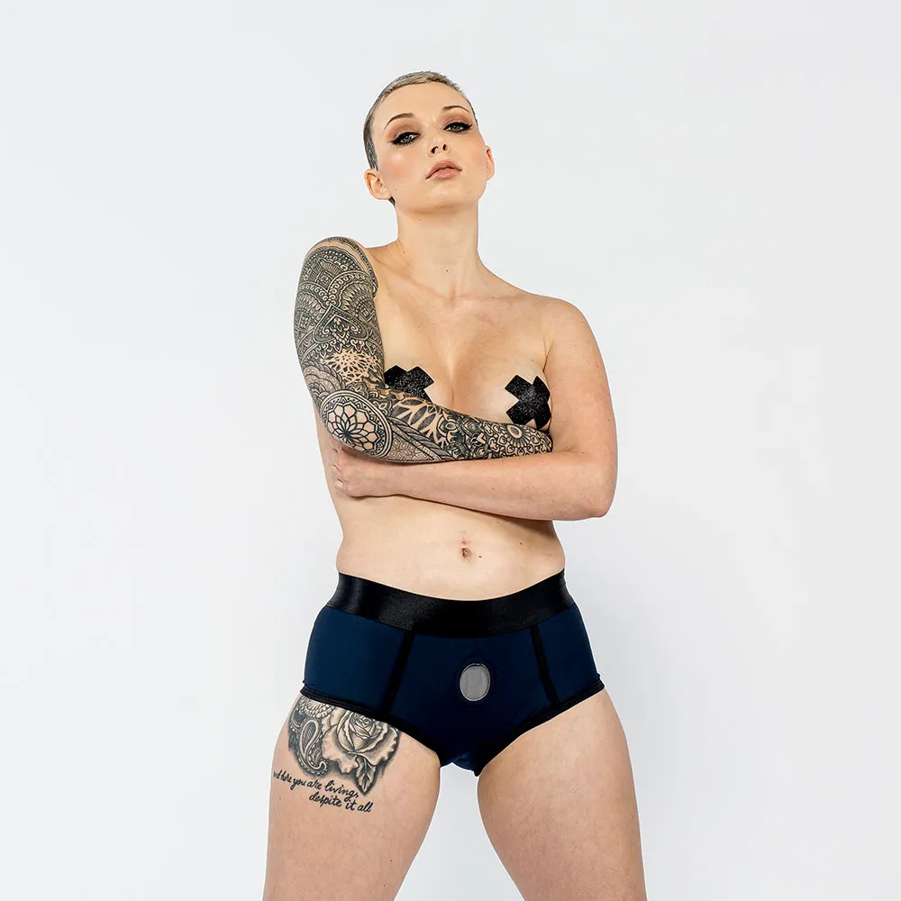 Sportsheets Em.Ex. Fit Harness Navy L