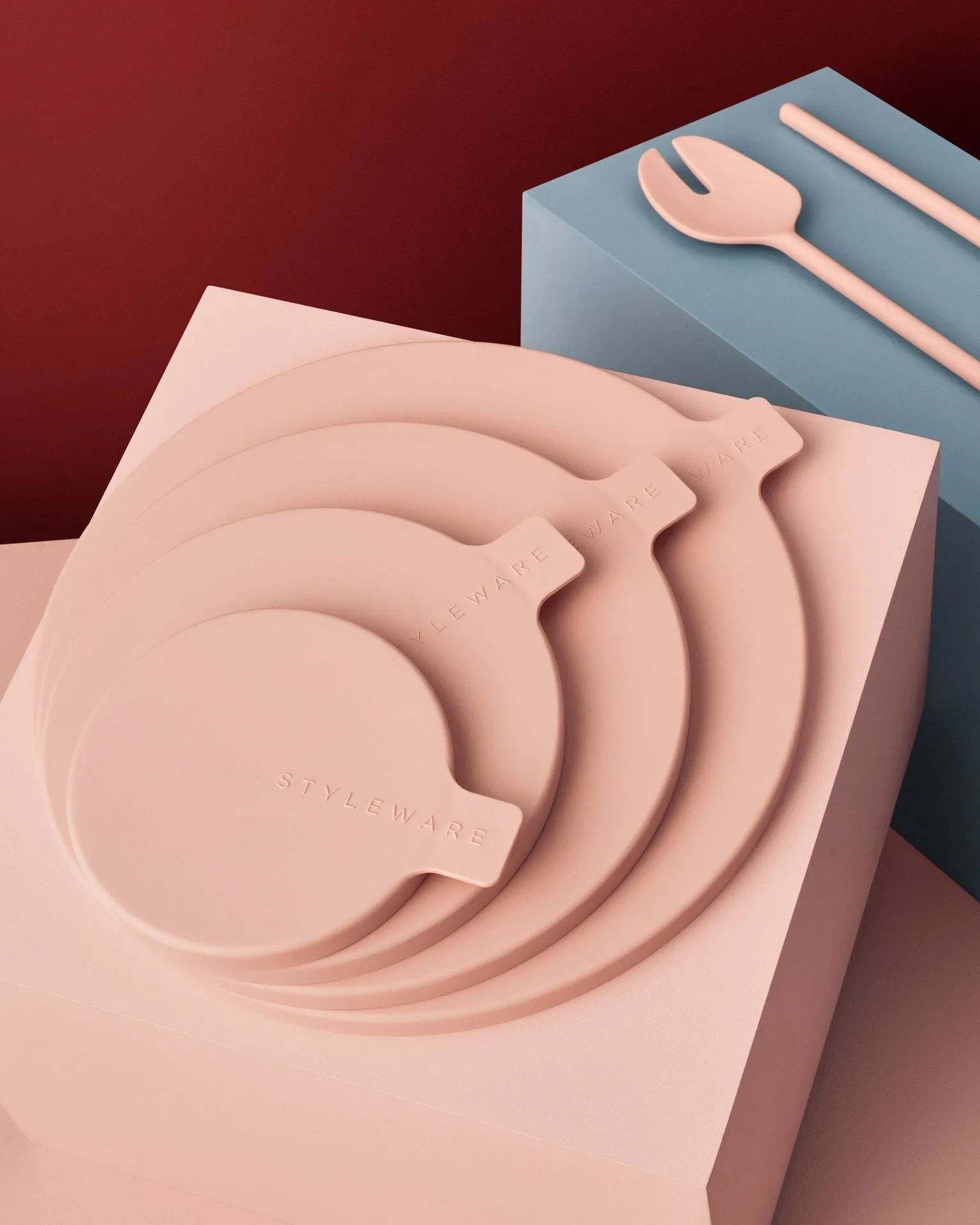 Styleware - Nesting Bowl 4 Piece Set (Blush)