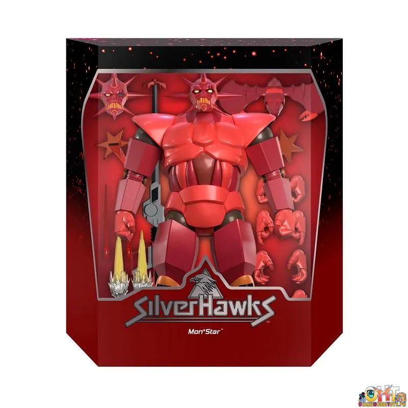 SUPER7 SilverHawks ULTIMATES! Wave 1 - Armored ﻿Mon*Star 11-Inch Action Figure
