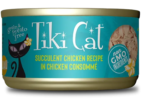 Tiki Cat Puka Puka Luau, Succulent Chicken Recipe, Wet Cat Food Case