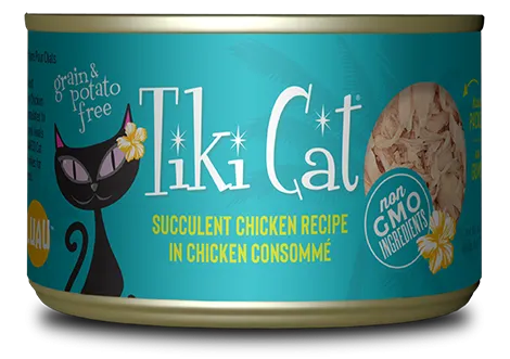 Tiki Cat Puka Puka Luau, Succulent Chicken Recipe, Wet Cat Food Case