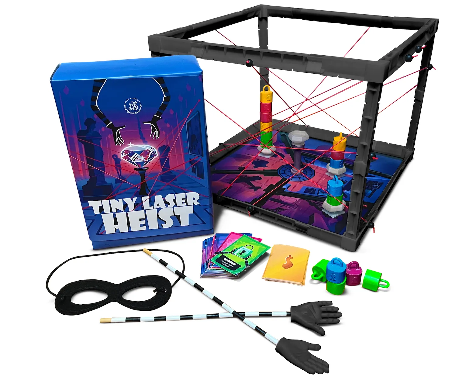 Tiny Laser Heist