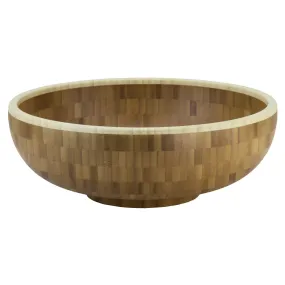 Totally Bamboo Classic Large Bamboo Serving Bowl – 12"Dia. x 4-1/2"