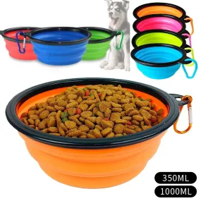 Travel Dog Bowl Large Collapsible Water Bowl for Dog