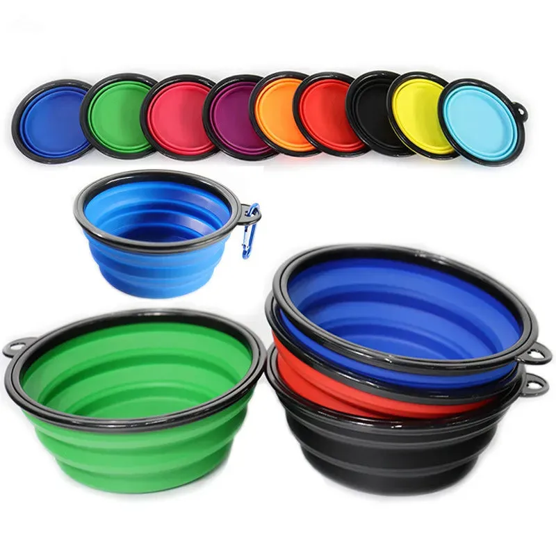 Travel Dog Bowl Large Collapsible Water Bowl for Dog