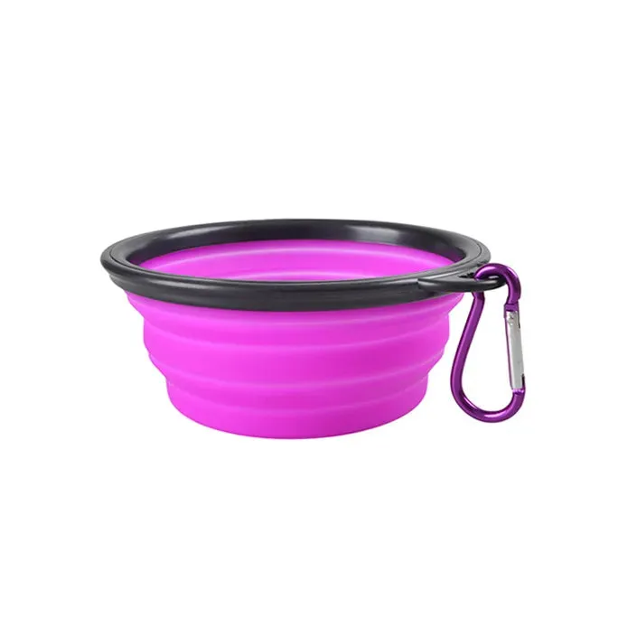 Travel Dog Bowl Large Collapsible Water Bowl for Dog