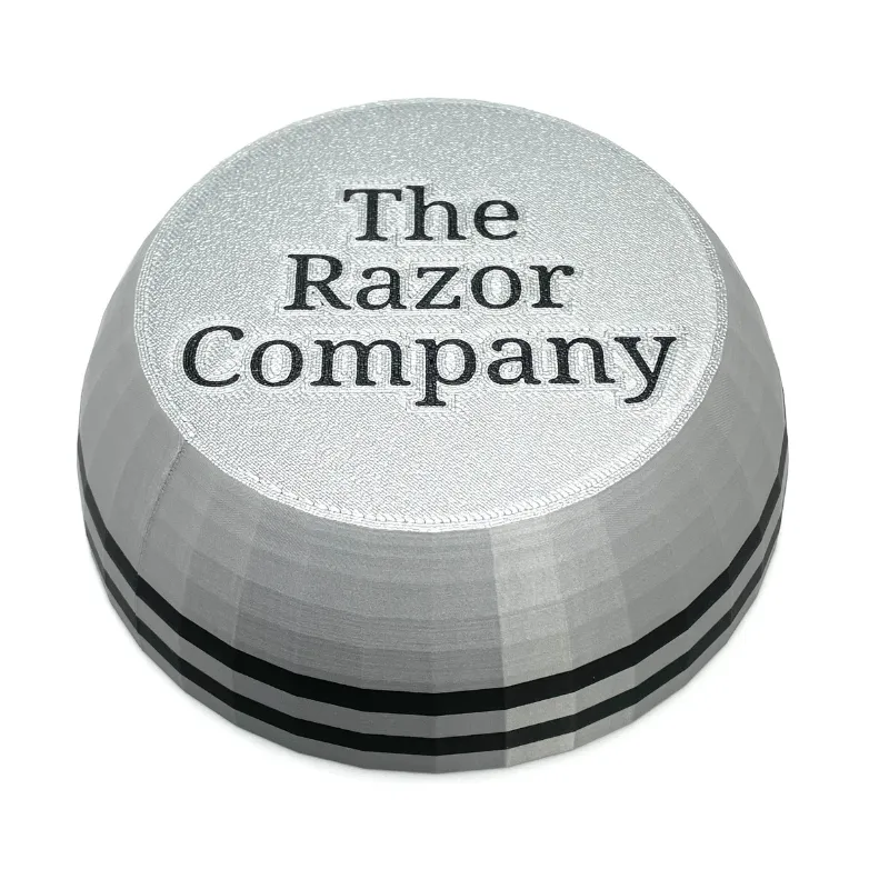 TRC - Unbreakable  Lather Bowl - Silver & Black