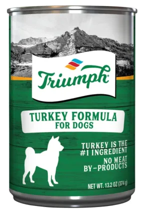 Triumph 6600201 Dog Food, Turkey Flavor, 14 oz Can :PK 12: QUANTITY: 1