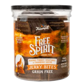 Triumph Grain Free Jerky Bites Turkey & Pea Dog Treats