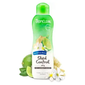 Tropiclean Lime & Cocoa Butter Shed Control Conditioner for Pets (20 oz)