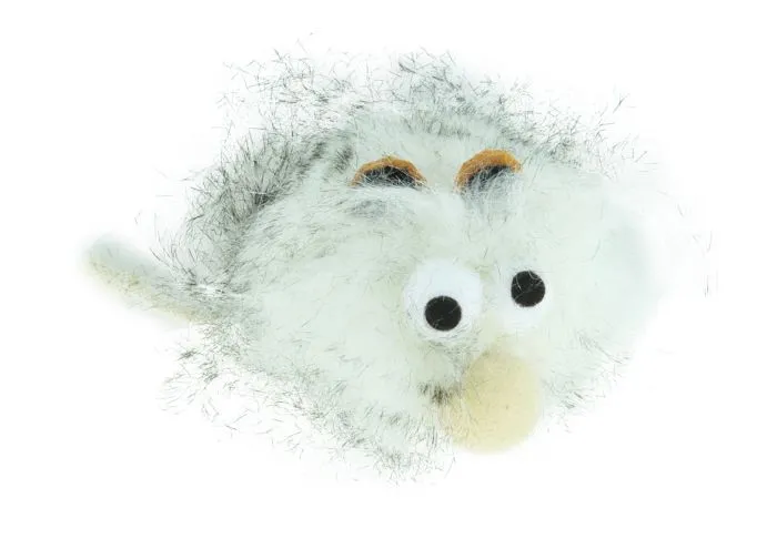 Turbo Random Fun Cat Toys, Hairy Monster, Cat 6.25"