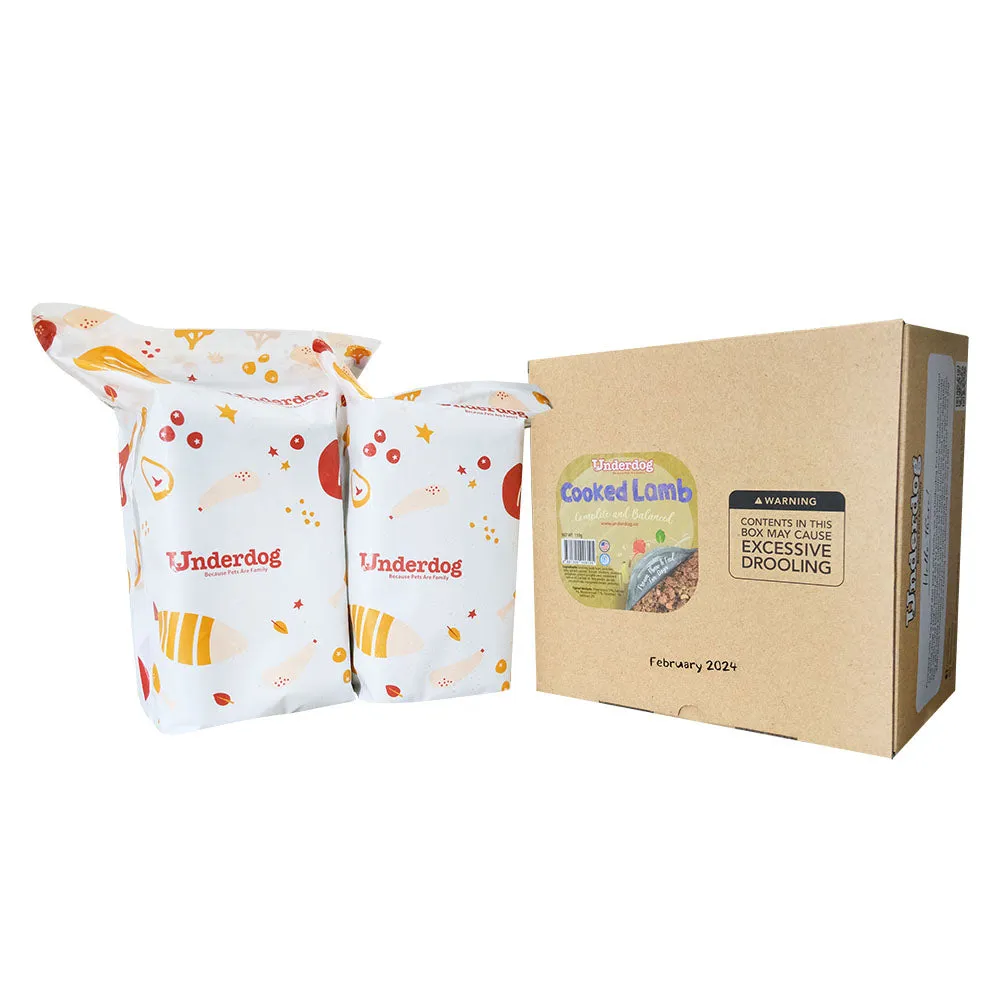 Underdog Raw Chicken Complete & Balanced Eco Pack Frozen Dog Food 3kg