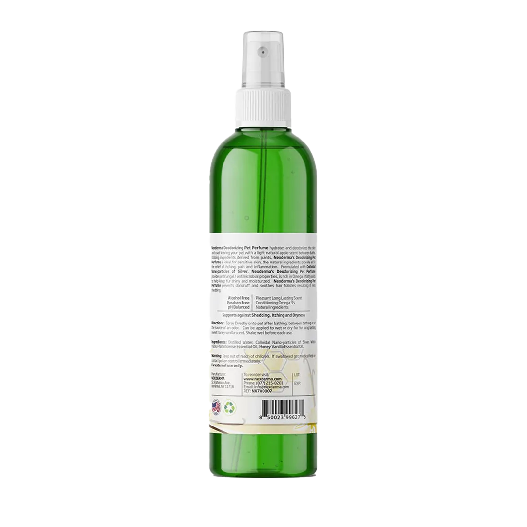 Vanilla Pet Perfume 8oz by Nexderma