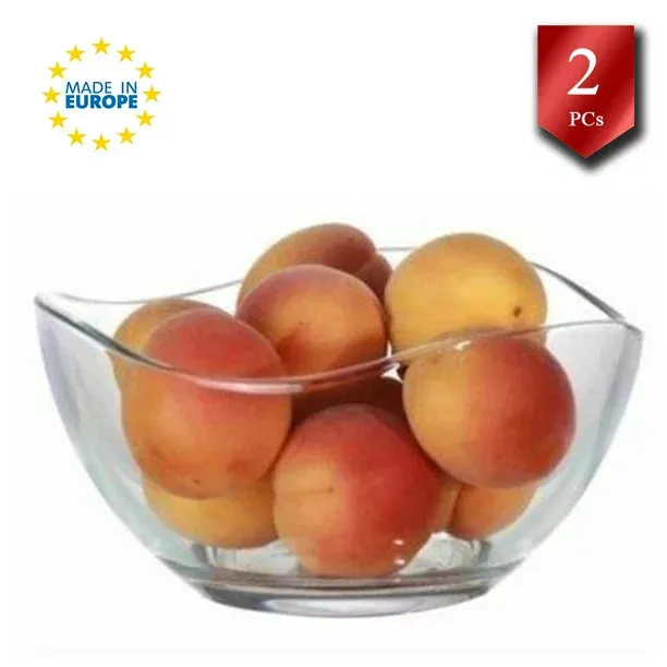 Vira Glass Mixing Bowls for Kitchen, Set of 2, 32.25 oz