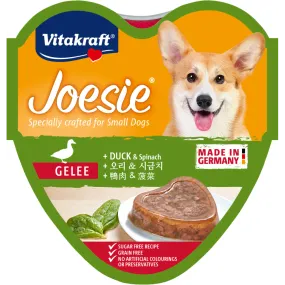 Vitakraft Dog Joesie Hearts Duck & Spinach 85g