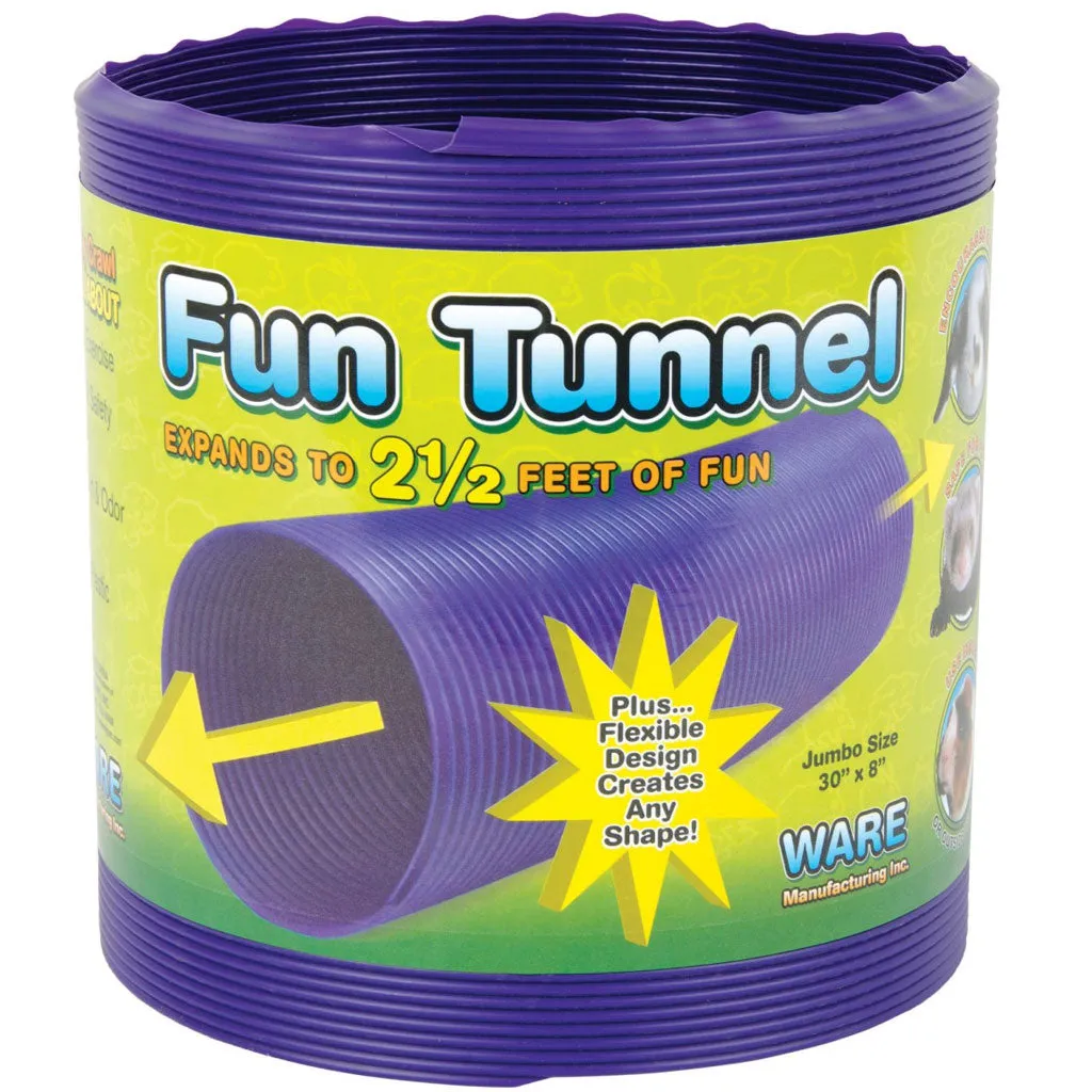 Ware Fun Tunnel Play Tube Small Animal Toy