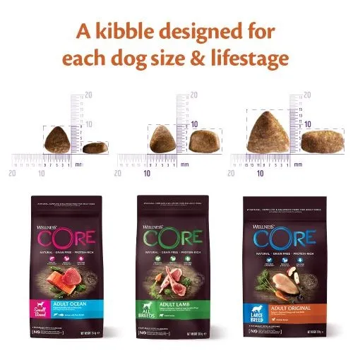 Wellness Core Lamb Adult Dry Dog Food 10kg   2kg Free