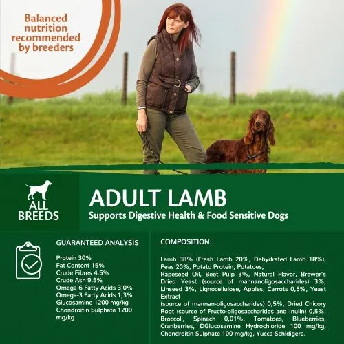 Wellness Core Lamb Adult Dry Dog Food 10kg   2kg Free